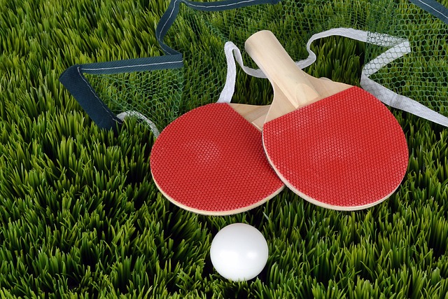 Table Tennis Rackets and Ball